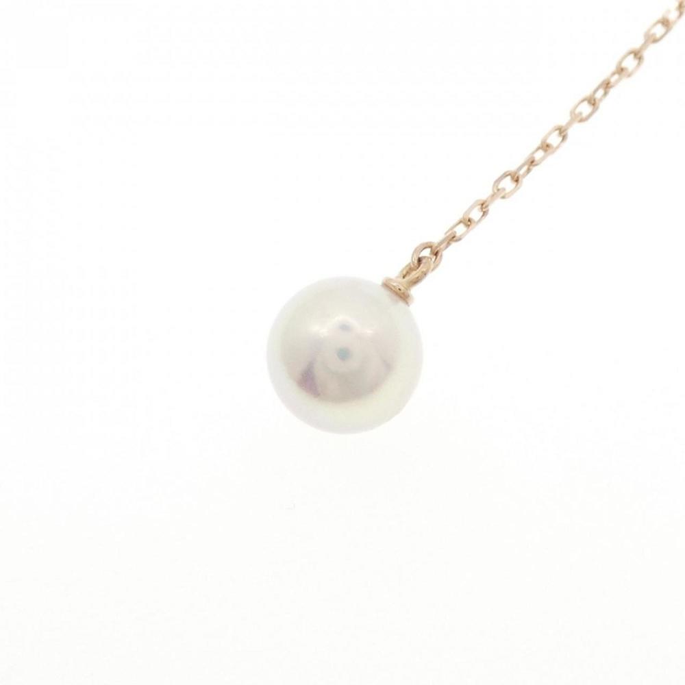 Mikimoto Pearl necklace Gold Rose Gold necklace - Picture 3 of 7